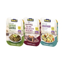 Burcu Yaprak Sarma-kuru Dolma-enginar 200 Gr 3 Lü Lezzet Paketi