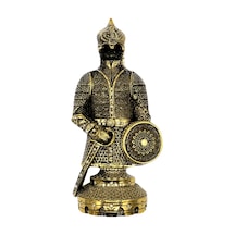 Osmanlı Motifli Zırhlı Swaroski Taşlı Biblo Altın