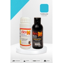 Derby Deri Mont Boyası ve Sabitleme Cilası 100 G Set