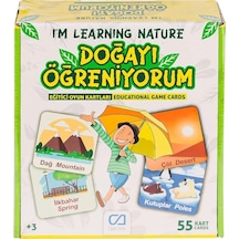 Caegt-5053 Doğayı Öğreniyorum Eğitici Oyun Kartları