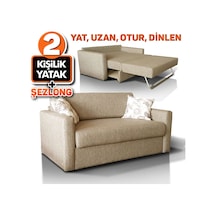Seray 2 Kişilik Yatak Olabilen Servol Çekyat Kanepe