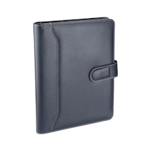 Organizer Ajanda Tarihsiz Kareli 20x26 CM - Lacivert