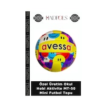 Özel Üretim Okul Hobi Aktivite Mt-50 Mini Futbol Topu Çok Renkli
