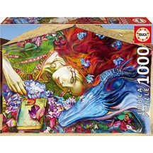 Educa 1000 Parça Aziz George Puzzle - 19926 - Sant Jordi Lily Brick