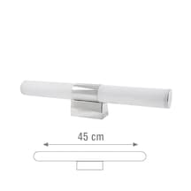 10 W 45 Cm Led Aplik 6500k Beyaz Işık Beyaz