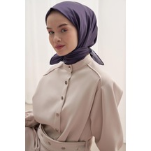 Carell Twill Eşarp Mor Çok Renkli