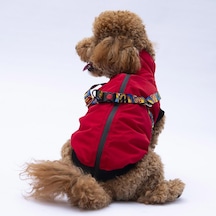 Kırmızı Nuuk Yelek Köpek Yeleği Köpek Kıyafeti Köpek Yağmurluk