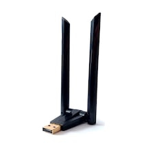 Trıo W136 300 Mbps Kablosuz Wifi Adaptör, Çift Antenli Wifi Adaptör, Wifi Dongle Win10/11 Tak Çalıştır