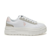 U.s. Polo Assn. Mezzo 3pr Beyaz Kadın Sneaker 000000000101390340 Beyaz