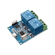 Usb Röle Modülü 5V Çift Kanal Lcus-2
