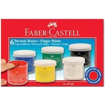 Faber-Castell Parmak Boyası 25 ML6 Renk
