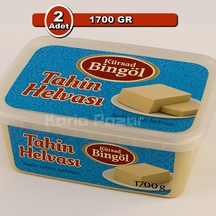 Bingöl Sade Tahin Helvası 1700 G X 2 Avantajlı Büyük Boy Paket