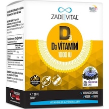 Zade Vital D3 Vitamini 1000 IU Sprey 20 ML