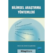 Bilimsel Araştırma Yöntemleri / Ismet Daşdemir
