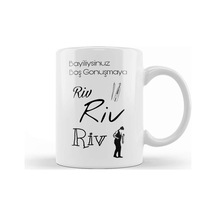 Rivrivriv Bayiliysinuz Boş Gonuşmaya Karadeniz Kupa Bardak Porselen Karışık
