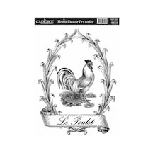 Cadence Home Decor Transfer 25x35 Cm. Hdt-060
