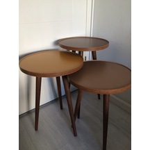 3'Lü Zigon Sehpa 16Mm Veya 18Mm Mdf Tabla (432390031)