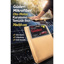 Güderi Mikrofiber Oto-motor Tank Temizlik Bezi 70x50 Cm