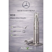 Mercedes-benz Rötuş Boya Kalemi 859 Mojave Silver Metallic