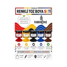 Toz Mum Boyası Seti 10 Cc 5'li Soya & Parafin Wax Için Kırmızı, Sarı, Siyah, Mavi, Kahverengi Bkfab5ksrsmkh10g Karışık