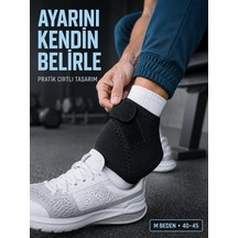 Mey İthalat Ayarlanabilir Topuk Desteği M Beden 40-45 Numara Cırtlı Günlük Kullanım