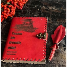 Yaşam Bir Trendir Atla Deri Defter