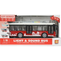 Oyuncak Otobüs Metrobüs Işıklı Sesli 27 Cm