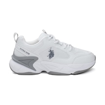 U.S. Polo Assn. U.s. Polo 101513509 Maybe Wmn 4fx Kadın Sneaker Beyaz-beyaz Beyaz