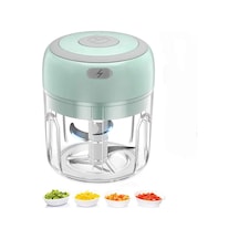 Gıda Öğütücü Elektrikli Zencefil Sarımsak Kıyıcı Usb Şarj