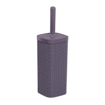 Rattan Wc Klozet Temizleme Fırçası - Antrasit Renkli