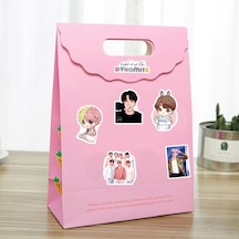 Bts Yıldız Çocuklar Macbook Notebook Tablet Telefon Ajanda Laptop Defter Sticker Seti Diğer