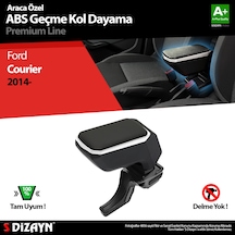 S-Dizayn Ford Courier Kol Dayama Kolçak Geçmeli ABS Gri 2014 Üzer
