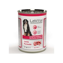 La Vital Kuzu Etli Konserve Yetişkin Köpek Maması 400 G