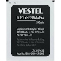 Vestel Uyumlu V5040 Batarya Pil Tamir Seti