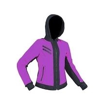 Kısa Softjel Bayan Mont Purple