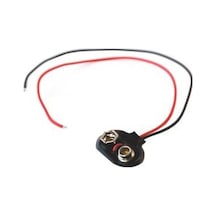 Buharaelektronik-9V Pil Başlığı 9V Pil Soketi 9V Pil Yuvası 1 Adet