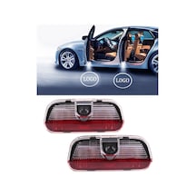 Autogp Vw Passat B7 Kapı Altı Işık Lazer Led Logo 2011 / 2015 Agp-kl-5021 1 Çift/kutu