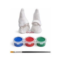Ehobici Taş Boyama Seti Kız Erkek Cüce 3 Renk Akrilik Boya 5ml + Fırça