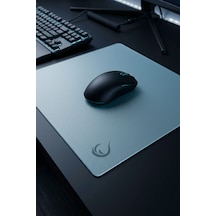 Vision Cam Mouse Pad Kauçuk Taban 450x400x3mm Micro-etched Cam Slip Resistant Gaming Gri
