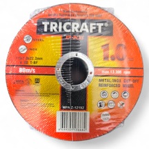 Trıcraft 24x25 600 Adet Metal İnox Kesici Taş 115 X 1.0 X 22 Mm