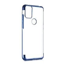 Alcatel 3x 2020 İle Uyumlu Darbeye Karşı Dayanıklı Lazer Kesim Silikon Tpu Kılıf Mavi, Alcatel 3x 2020 Sku: Zeusb0f5q2jyhf