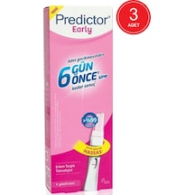 Predictor Early Erken Gebelik Testi 1 Test x 3 Paket