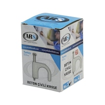 Ars Kod-347950 No-3 Beton Çivili Kroşe 2x4 Antigron 100 Adet - 10'li Paket
