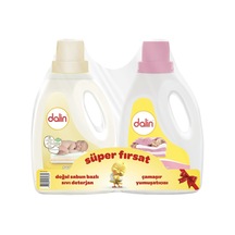 Dalin Çamaşır Deterjanı 1200 ML + Yumuşatıcı 1200 ML