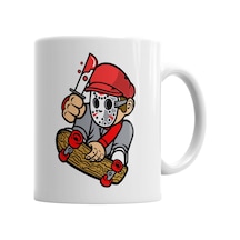 Jason Skatista Mario Kupa Bardak Porselen Karışık