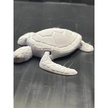 Beyaz Renk Deniz Kaplumbağası Karetta Karetta 13cm Balık