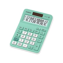 Casio Hesap Makinesi Masaüstü 12 Hane Açık Yeşil Mx-12b-gn Çok Renkli