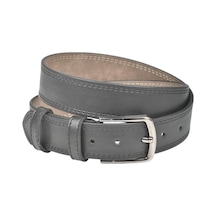 Deepsea Erkek Siyah 4 Cm Yanları Dikişli Suni Deri Spor Kemer 2402642 Siyah