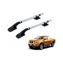NISSAN NAVARA 2016 SONRASI ARA ATKISIZ TAVAN ÇITASI PORT BAGAJ NİKEL