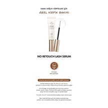 Dökülme Karşıtı Biotin-kolajen-pantenol İçerikli Besleyici Kirpik Bakım Serumu No Retouch Lash Serum